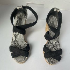 BCBG Max Azria Espadrille Wedge Sandal
